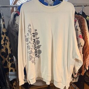 FP Movement by Free People Cream Sweatshirt
